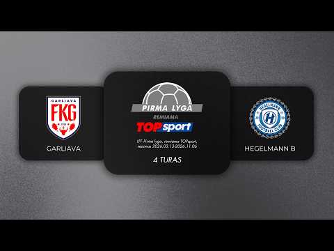 Read more about the article Pirma lyga, kurią remia TOPsport | 4 turas | FK Garliava – FC Hegelmann B